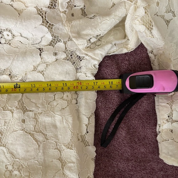 Mare Mare x Anthropologie Sheer Lace Blouse size XS - Picture 15 of 16